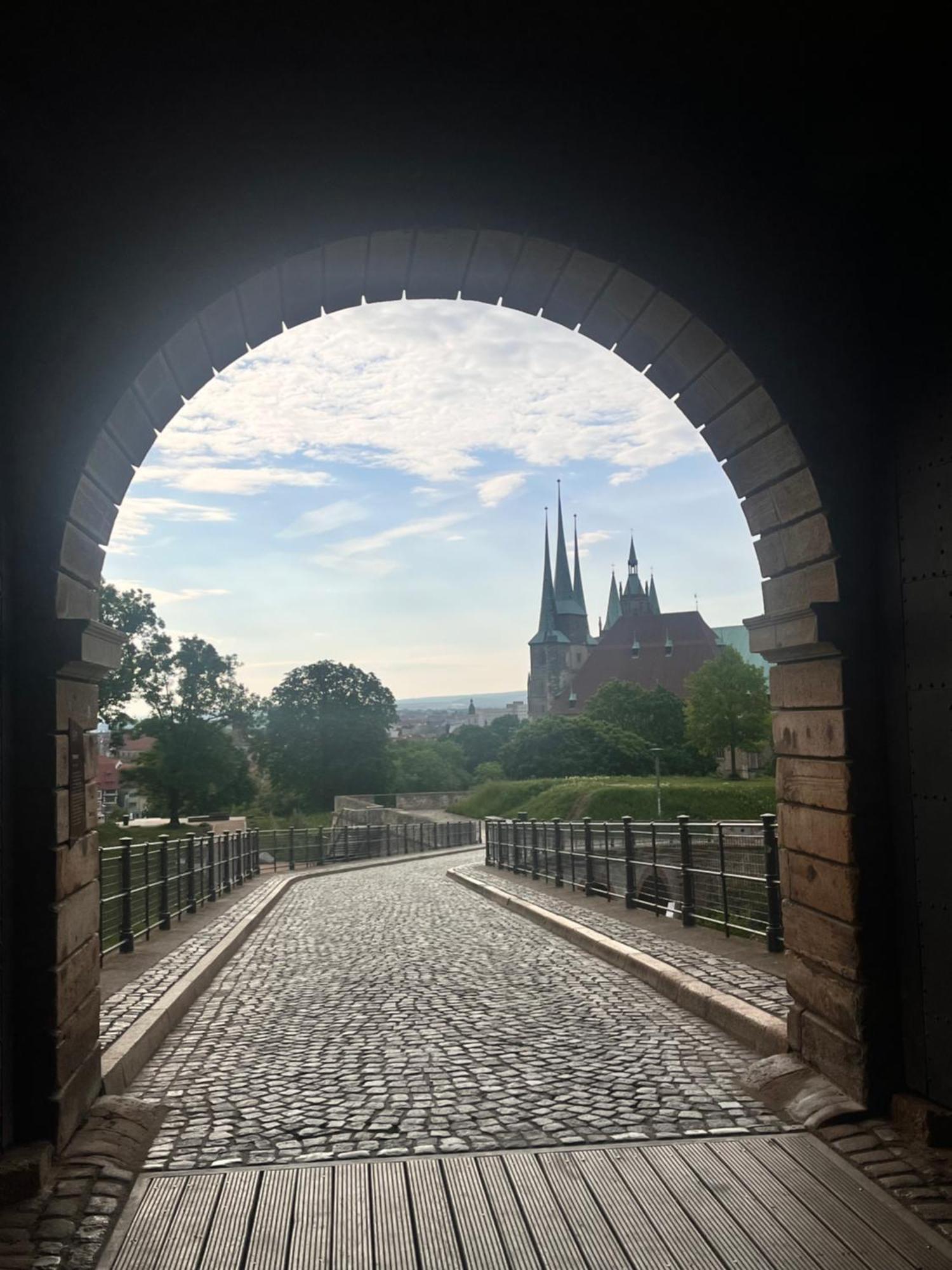 Ferienwohnung In Der Altstadt Von Érfurt Exterior foto